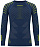 Лонгслив мужской UYN Resilyon Uw Round Neck Dark Blue/Yellow - Фото 1 малая