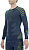 Лонгслив мужской UYN Resilyon Uw Lg_Sl.Round Neck Dark Blue/Yellow - Фото 3 малая
