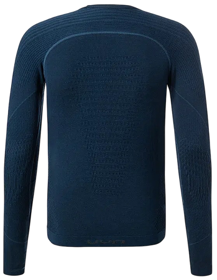 Лонгслив мужской UYN Evolutyon Biotech Uw Shirt Long_Sl Blue Poseidon - Фото 5 большая
