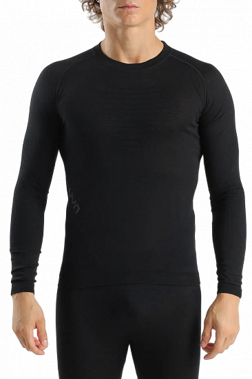 Лонгслив мужской UYN Fusyon Biotech Uw Shirt Long Sl Black - Фото 1 большая