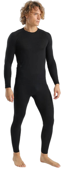 Лонгслив мужской UYN Fusyon Biotech Uw Shirt Long Sl Black - Фото 3 большая