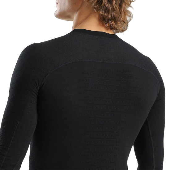 Лонгслив мужской UYN Fusyon Biotech Uw Shirt Long Sl Black - Фото 5 большая
