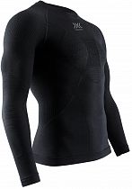 Лонгслив мужской X-Bionic Merino Round Neck Black/Black