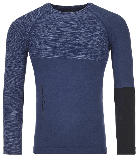 Футболка мужская Ortovox 230 Competition Ls Night Blue Blend - Фото 1 большая