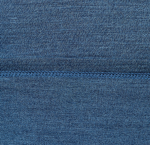 Футболка мужская Ortovox 185 Rock'N'Wool Ls Night Blue Blend - Фото 6 большая