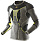 Лонгслив мужской X-Bionic Apani Merino BY Fastflow SL Roundneck Gray/Yellow - Фото 1 малая