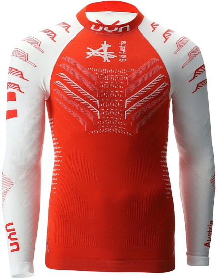 Футболка UYN Natyon 30 Uw Lg Sl Turtle Neck Austria - Фото 1 большая