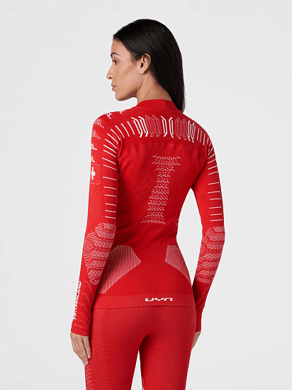 Футболка UYN Natyon 30 Uw Lg Sl Turtle Neck Switzerland - Фото 6 большая