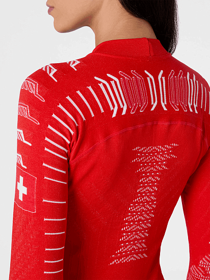 Футболка UYN Natyon 30 Uw Lg Sl Turtle Neck Switzerland - Фото 7 большая