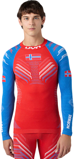 Футболка UYN Natyon 30 Uw Lg Sl Turtle Neck Norway - Фото 1 большая