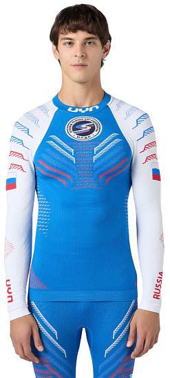 Футболка UYN Natyon 30 Uw Lg Sl Turtle Neck Russia - Фото 3 большая