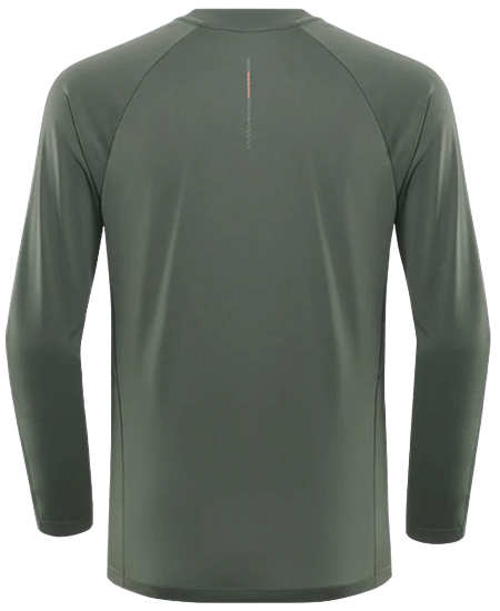 Лонгслив мужской Kailas Crew Neck Marsh Green - Фото 3 большая
