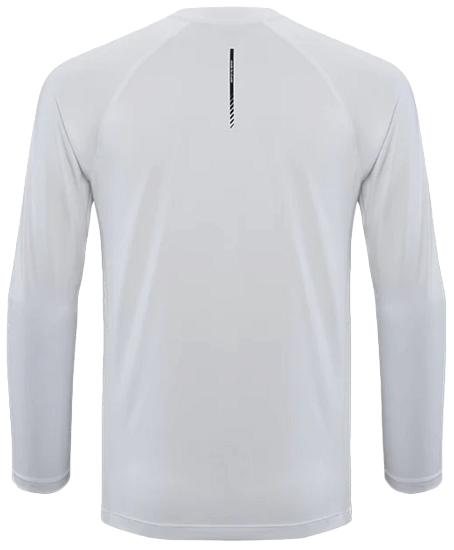 Лонгслив мужской Kailas Crew Neck Bright White - Фото 3 большая