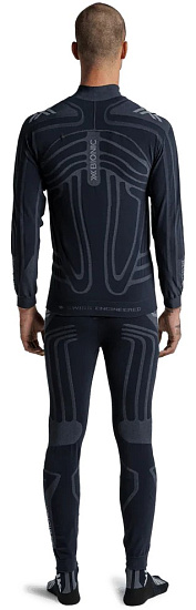 Лонгслив мужской X-Bionic Heatloop X Black - Фото 5 большая