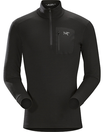 Футболка мужская Arcteryx Satoro AR Zip Neck LS - Фото 1 большая