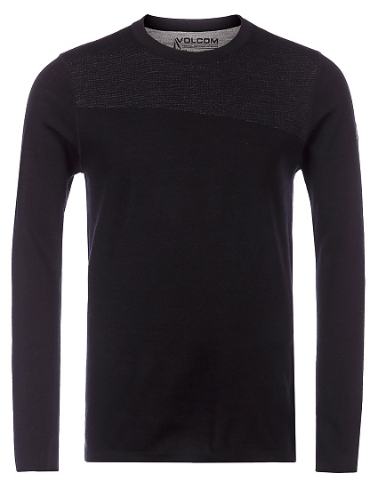 Лонгслив мужской Volcom Engineered Black - Фото 1 большая