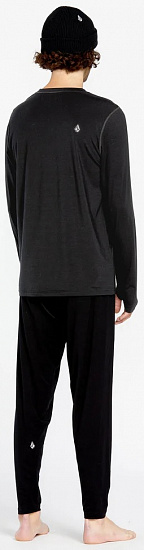 Лонгслив мужской Volcom Merino Blend Black - Фото 4 большая