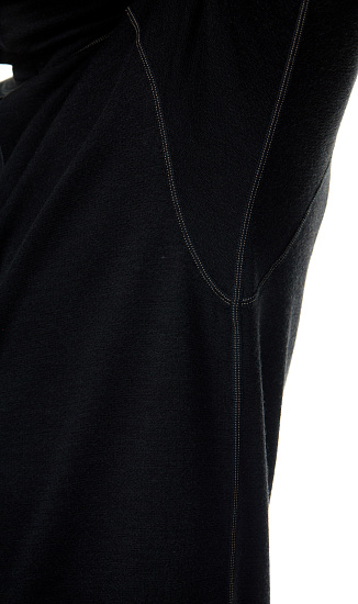 Лонгслив мужской Devold Expedition Zip Black - Фото 5 большая
