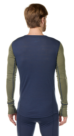 Футболка мужская Devold Hiking Lichen/Night - Фото 4 большая