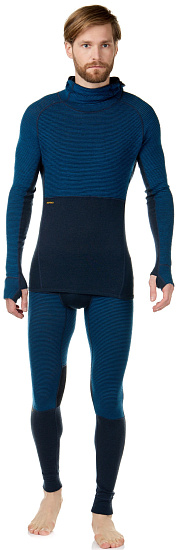 Лонгслив мужской Devold Tuvegga Sport Air Hoodie Flood - Фото 2 большая