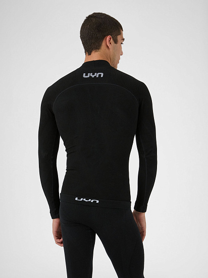 Лонгслив мужской UYN Elevatyon Biomorph Uw LS Turtle Neck Black - Фото 5 большая