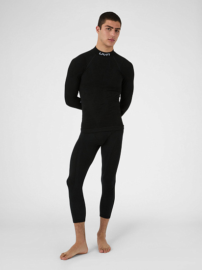 Лонгслив мужской UYN Elevatyon Biomorph Uw LS Turtle Neck Black - Фото 5 большая