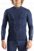 Лонгслив мужской UYN Elevatyon Biomorph Uw Turtle Neck Indaco