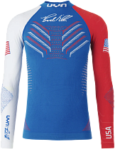 Футболка UYN Natyon 3.0 Usa Bode Miller Uw LS Turtle Neck USA