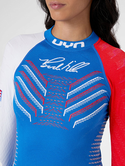 Футболка UYN Natyon 3.0 Usa Bode Miller Uw LS Turtle Neck USA - Фото 5 большая