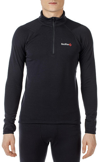 Футболка мужская Red Fox Active Warm Черный - Фото 1 большая