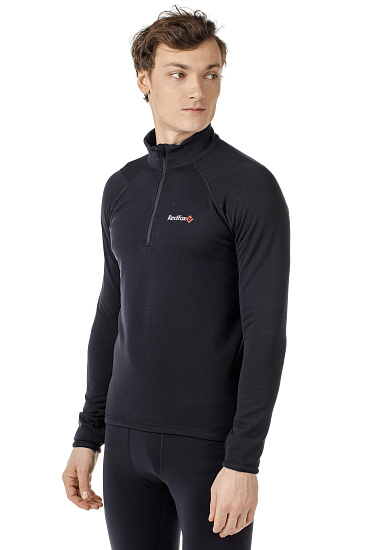 Футболка мужская Red Fox Active Warm Черный - Фото 3 большая