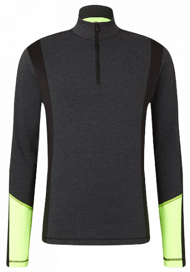 Лонгслив мужской Bogner Fire+Ice Joacin Dark Grey Mel - Фото 1 большая
