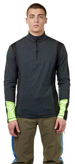 Лонгслив мужской Bogner Fire+Ice Joacin Dark Grey Mel - Фото 2 большая