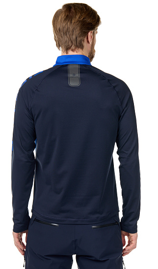 Лонгслив мужской Bogner Fire+Ice Premo Electric Blue - Фото 3 большая