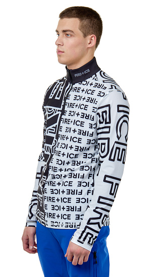 Лонгслив мужской Bogner Fire+Ice Pascal Offwhite - Фото 4 большая