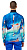 Лонгслив мужской Bogner Fire+Ice Pascal Electric Blue - Фото 5 малая