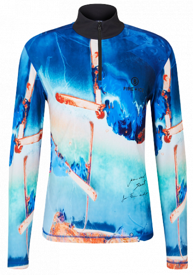 Лонгслив мужской Bogner Fire+Ice Pascal Electric Blue - Фото 1 большая