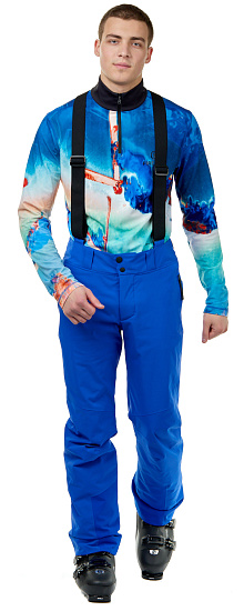 Лонгслив мужской Bogner Fire+Ice Pascal Electric Blue - Фото 3 большая