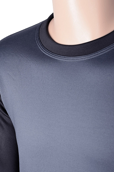 Футболка мужская O3 Ozone Fad Серый/Черный - Фото 4 большая