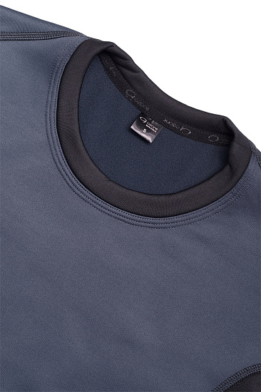 Футболка мужская O3 Ozone Fad Серый/Черный - Фото 5 большая