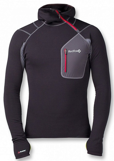 Пулон мужской Red Fox Power Stretch Черный/Асфальт - Фото 2 большая