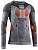 Футболка мужская X-Bionic Apani 4.0 Merino Round Neck Long Black/Grey/Orange - Фото 1 малая