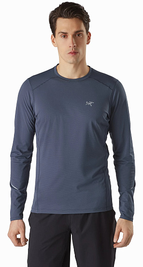 Футболка мужская Arcteryx Motus Crew Ls Exosphere - Фото 2 большая