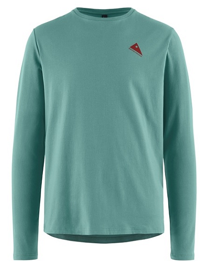 Футболка мужская Klattermusen Runa Workshop LS Brush Green - Фото 1 большая
