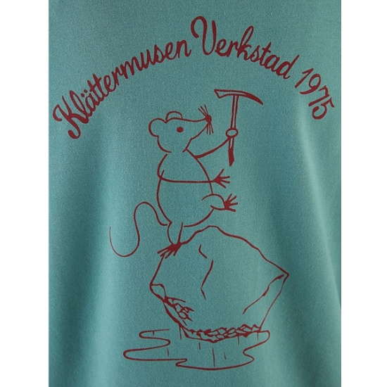 Футболка мужская Klattermusen Runa Workshop LS Brush Green - Фото 3 большая