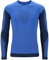 Лонгслив мужской UYN Running Pb42 Ow Strong Blue/Peacot