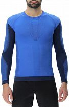 Лонгслив мужской UYN Running Pb42 Ow Long Sl Strong Blue/Peacot