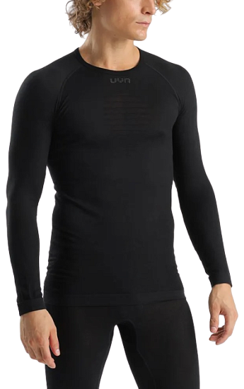 Лонгслив мужской UYN Energyon Biotech Uw Long Sl Black - Фото 6 большая