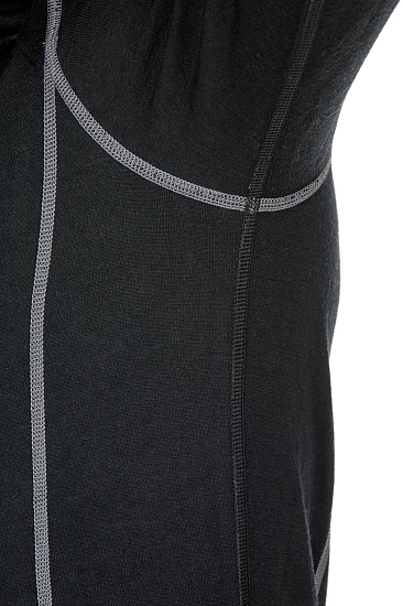 Футболка мужская Bergans Akeleie Black - Фото 3 большая