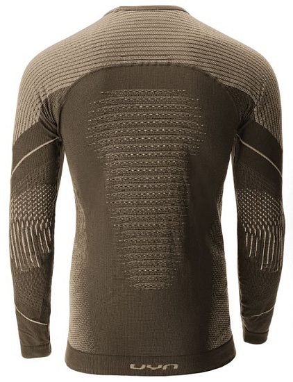 Футболка мужская UYN Evolutyon Xtreme Comfort Uw Lg_Sl. Tactical Coyote/Grey/Grey - Фото 2 большая